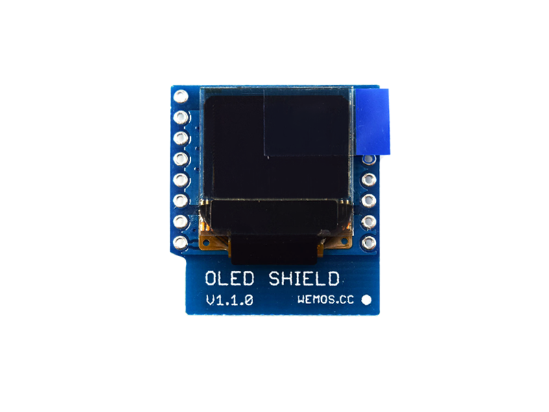 WEMOS D1 Mini OLED 0.66" I2C Shield - Image 2